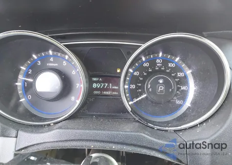 2013 Hyundai Sonata Gls из США, поврежденный, VIN 5NPEB4AC8DH737603